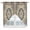 Blue Orange, variant on Swag Valance Curtains for Windows, Boho Southwestern Light Filtering Kitchen Curtains with Rod Pocket, Heritage Antique Country Blue Window Treatment Valances for Living Room, 36x36 - 2 PCS