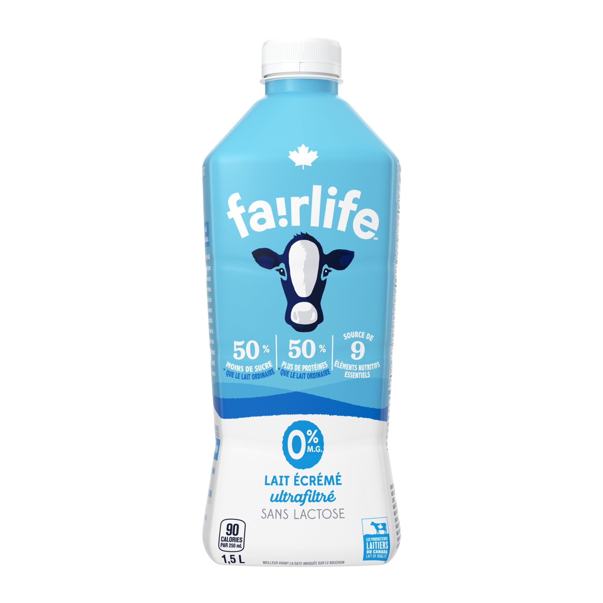 Fairlife Skim Milk 0% Bottle, 1.5 Liters, 1.5 x L