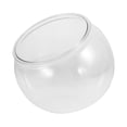 thumbnail image 1 of LEEYNEERClear Bol à Poisson en Plastique pour Bureau Idéal pour Poisson Betta Déco Maison Petit Aquarium Rond, 1 of 8