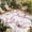 Pink/Grey, variant on Sage Green Grey Outdoor Rug for Patio/Deck/Porch, Non-Slip Large Area Rug 5 x 7 Ft, Geometric Circle Modern Abstract Simple Art Indoor Outdoor Rugs Washable Area Rugs, Camping Rug Carpet Runner