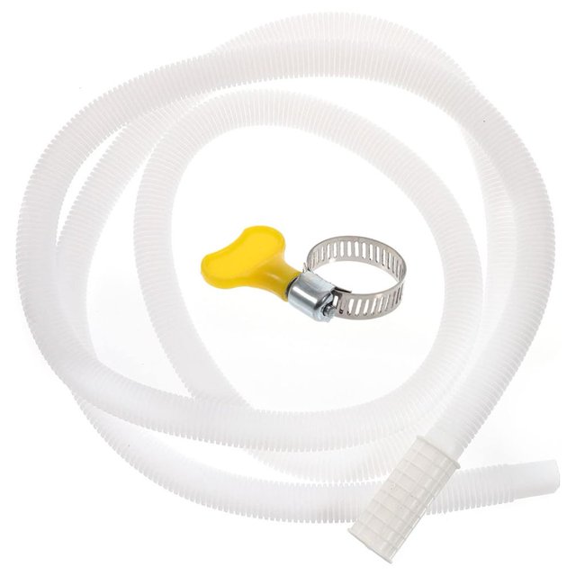 Tuyau d'Entrée d'Eau pour Machine à Laver Tuyau de Vidange de Climatiseur Tuyau Portable