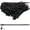 Black, variant on Screw Mounting Cable Ties, 100 Pcs Heavy Duty Nylon Ties with Pre-drilled Holes, Self Locking Black Zip Ties Screw Zip Tie for Indoor and Outdoor Use (Black, 6")