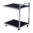 thumbnail image 5 of Pasargad Home Glass & Steel Serving Table, 5 of 5