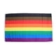 thumbnail image 1 of 90x150cm Bandera colorida del arco iris Bandera de tela de poliéster Bandera LGBT para homosexuales Gay Lesbianas, 1 of 5