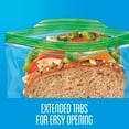 thumbnail image 6 of Ziploc Brand Sandwich Bags with Grip 'n Seal Technology, 100 Count, 6 of 11
