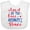 AA-White, variant on Inktastic Memorial Day Land of the Free Because of the Brave Boys or Girls Baby Bib