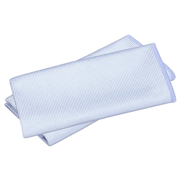 Uxcell 2Pcs Glass Polishing Cloth, 11.8x11.8" Microfiber Cleaning Cloths Lint & Streak Free Quickly Drying Towels for Glassware, Cars, Glasses, Phone Screens, Sunglasses, Purple