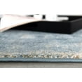 thumbnail image 5 of Rug Branch Contemporary Scandinavian  Blue Beige Indoor Area Rug - 9x12, 5 of 7