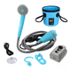 thumbnail image 1 of Regadera Portátil Eléctrica Exterior Con Bomba De Agua Azul, 1 of 4