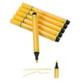 thumbnail image 1 of Colored Markers, Dirt Yellow 6 Pack Washable Coloring Markers Water Color Pens, 1 of 6