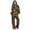 Boho Flower, variant on Colorful Leopard Print Women's 2 Piece Outfits Sweatsuit Set Long Sleeve Pullover Top Drawstring Wide Leg Pants with Pockets Tracksuits Casual Set, Size XS