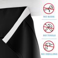 thumbnail image 3 of Cortina Blackout para puerta RYB HOME Tricia, 26 x 69 cm, color negro, 3 of 7