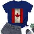 thumbnail image 2 of Pisexur Hauts pour Femmes Tendance, Hauts pour Femmes, Blouses pour Femmes Habillées Décontractées, Haut à Manches Courtes Imprimé, Col Rond, Bleu, S, 2 of 7