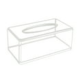 thumbnail image 5 of BRIGHTFUFU 1Set Tissue Box Clear Toilet Paper Container Acrylic Rectangular For Home Use, 5 of 8