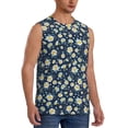 thumbnail image 2 of Haiem Men's Daisy Floral B Print Tank Tops Summer Sleeveless Cut Off Workout T-Shirts Fitness Vest Athletic Undershirts-XX-Large, 2 of 8
