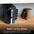 thumbnail image 3 of Ninja DoubleStack Air Fryer 8-Qt, 2 Baskets, Cook 4 Foods at Once, Space Saving, 4-in-1, SL200 Black, 3 of 9