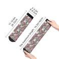 thumbnail image 4 of Pofeuu Rose Flowers Print 30cm Socks, Adult Running Hiking Socks for Youth and Adult, 4 of 7