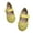 Yellow, variant on Boys Girls Loafers Slip on Dress Flats Oxfords Casual Moccasins School Walking Boat Shoes