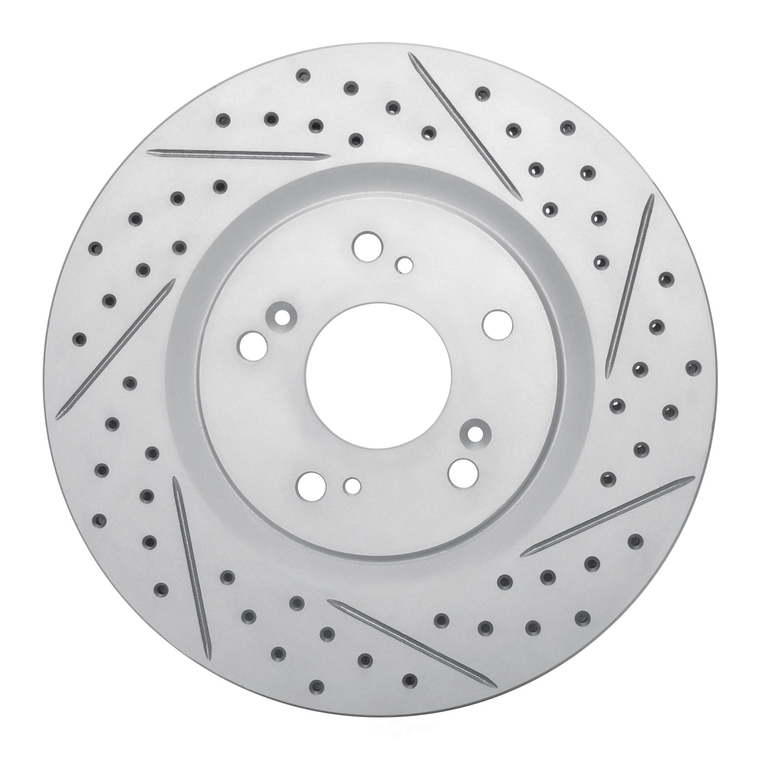 Dynamic Friction Company 830-58012R DFC Geoperformance Rotor - Drilled and Slotted