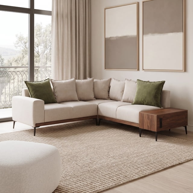 Sala Esquinera Easy Living Tulum Beige