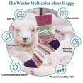 thumbnail image 3 of 5pcs Men's winter socks Colourful warm knitted socks (Style 6), 3 of 7