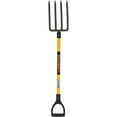 thumbnail image 2 of Structron Spading Fork, 4 Tine Forged Head, Yellow Fiberglass Handle, Poly D-Grip, 2 of 2