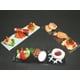 thumbnail image 2 of Mini Platitos Triple Para Postres y Bocadillos. De plástico con aspecto cristal. Exquisite Table Platito triple/20 pz, 2 of 2