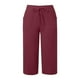 thumbnail image 3 of WILLBEST Pantalones Casuales para Mujer, Cintura Alta, Corte Holgado, Deportivos, Cómodos, Pierna Recta, Pantalones de Moda para Uso Diario y Uso Diario. XXXL, 3 of 4