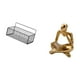 thumbnail image 5 of Organizador De Pared De Metal Para Baño, Cesta De Almacenamiento De Alambre, Estantes Flotantes, Decoración Para Mesa, Sala De Estar, Estantería De Oficina, Estatua De Pensador Abstracto, 5 of 8