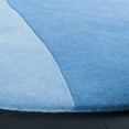 thumbnail image 3 of SAFAVIEH Fifth Avenue Dean Abstract Area Rug, Blue, 5' x 5' Round, 3 of 8