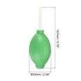 thumbnail image 2 of Polvo Bola Aire Soplador Goma Soplado Bomba Limpieza Herramienta para Cámara Lente, Teclado, PCB Placa, Computadora, Plantas, 147mm, Verde Paquete de 2, 2 of 5