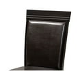 thumbnail image 6 of Baxton Studio Nada Modern and Contemporary Dark Brown Faux Leather Upholstered and Dark Brown Finished Wood 5-Piece Dining Set, 6 of 7