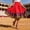 Red, variant on Skirts for Women Bohemian Summer Flowing Skirt for Women with Elastic Waistband Lightweight Casual Wear Skirt for Everyday Style White XXL