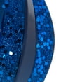 thumbnail image 3 of Vickerman 8'' Blue Glitter Swirl Drop Christmas Ornament, 3 of 3