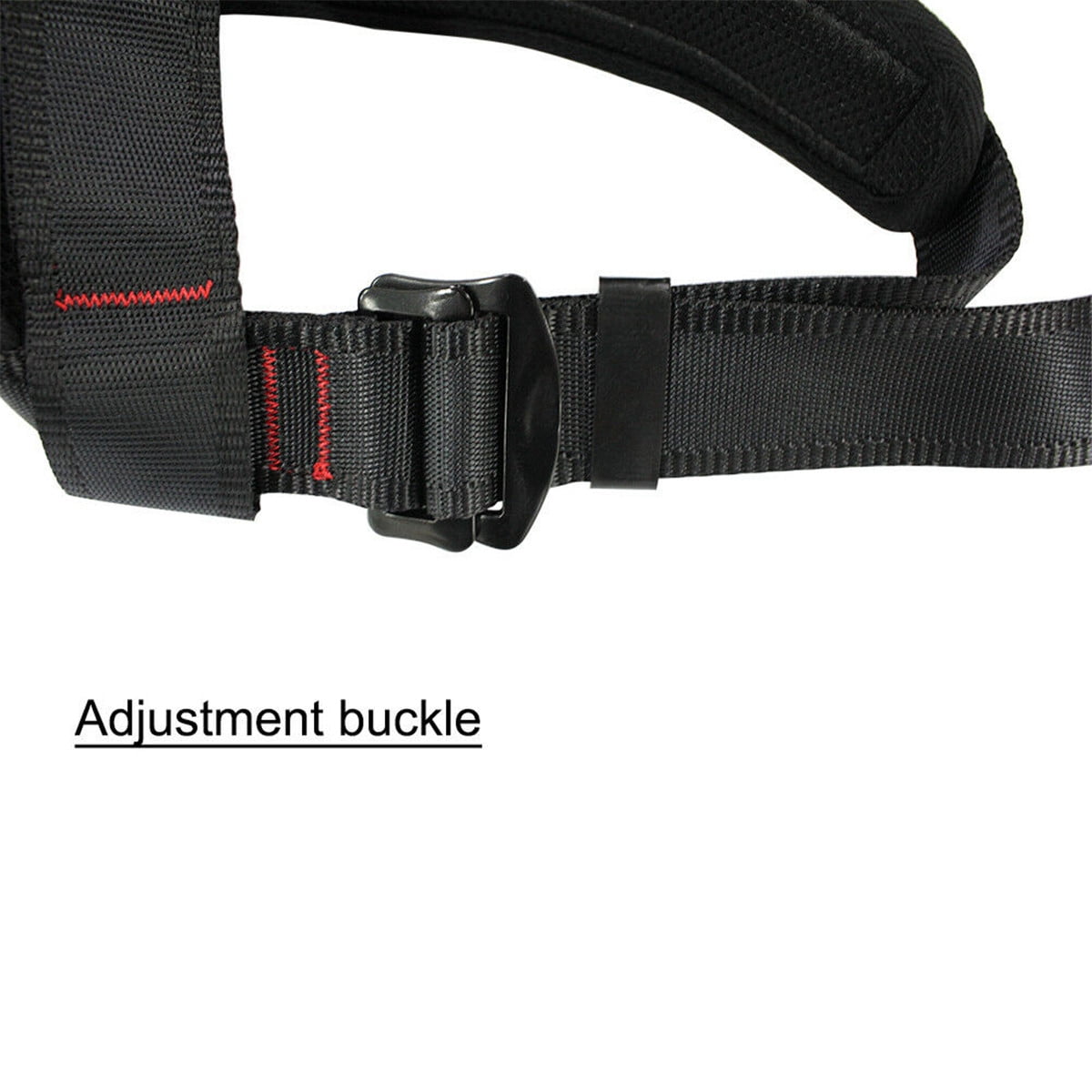 Lightweight Seat Safety Bust Belt Climbing Harness Black