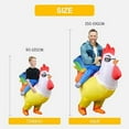thumbnail image 3 of Inflatable costume rooster cosplay Halloween Christmas cosplay party performance, 3 of 6