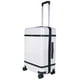 thumbnail image 2 of Maleta Mediana de Viaje Candado TSA 24 Pulgadas ROLLWAY Blanca c/ Negro, 2 of 4