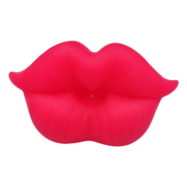 Labios Chupetes para bebés Chupete de silicona ño recién nacido de limpiar ños Vigor rojo Zulema chupete de silicona