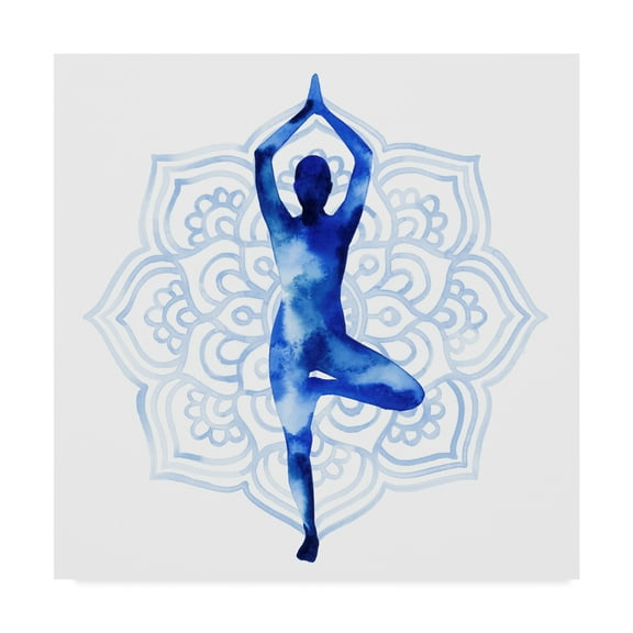 Trademark Fine Art 'Yoga Flow III' Canvas Art by Grace Popp