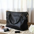 thumbnail image 6 of Kattee Leather Handbags Tote Shoulder Bag for Woman Satchel Designer Purse Top Handles Crossbody Bag Large Capacity, 6 of 6