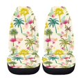 thumbnail image 6 of Uourmeti Car Seat Covers Auto Decor Polyester, Compatible with Vehicle Seats Auto Interior, for Truck Cars, Palm Tree Floral Pattern, 6 of 8