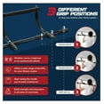 thumbnail image 4 of YYDSBNHH Doorway Pull Up Bar, Heavy Duty Chin Up Bar for Home Gym - Multi-Function Trainer for Sit-Ups, Push-Ups & Dips - No Drill Installation, 4 of 8