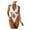 White, variant on Womens Plus Size One-Piece Swimsuit with Tummy Control, Front Cross High Waisted Hollow Bathing Suit