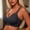 Black, variant on Womens Wireless Seamless Bra Pink Molded T Shirt Bra Nylon Spandex Stretch Everyday Comfort Light Support S to XXL,Size 2XL