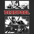 thumbnail image 2 of Women's Marvel Deadpool Comic Panels  Graphic T-Shirt, 2 of 4