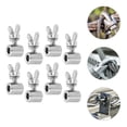 thumbnail image 3 of 8pcs Wire Rope Cable Clips Stainless Steel Wire Rope Clamps Fasteners for 2-3mm Steel Wire, 3 of 8