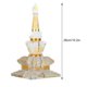 thumbnail image 5 of Matsuzay Estatua de Buda grabada tibetana hecha de cristal Natural dorado, regalo para curar y limpiar la negatividad Decoración del hogar, 5 of 6