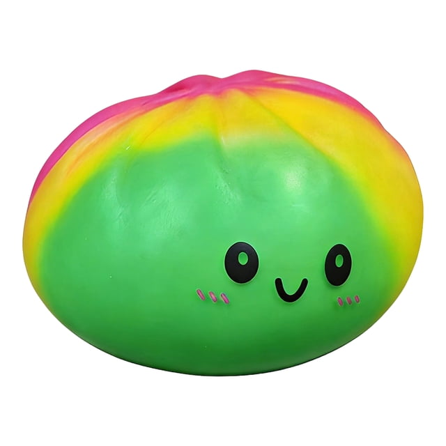 2026 Giant Mystery Dumpling Squishy Toys Set, Extra Large Super Soft Squishy Dumpling Stress Ball, Adult Sensory Squeeze Fidget Toy with Steamer Box, Colorful Anxiety Relief Goodie Bag Fillers