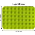 thumbnail image 5 of Apostrophe Games Building Block Base Plates for Large Blocks 15" x 10" Assorted Colors, Compatible with Major Brands, (4 Pack - Green, Light Green, Sand, Blue), 5 of 6