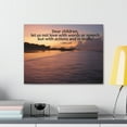 thumbnail image 3 of Scripture Walls 1 John 3:18 Action And In Truth Bible Verse Canvas Christian Wall Art Ready to Hang Unframed, 3 of 17